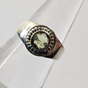 Peridot Sterling Silver ring